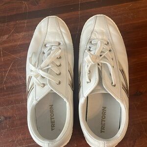 Tretorn White Athletic Shoes